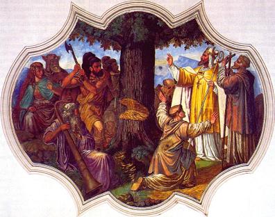 Bonifatius fällt die Donareiche